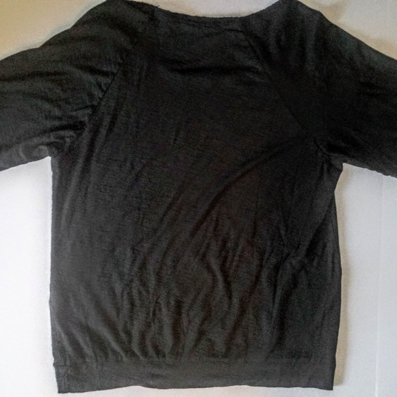 Michael Stars Grey Slub Elbow Tee, NWOT - Picture 4 of 5